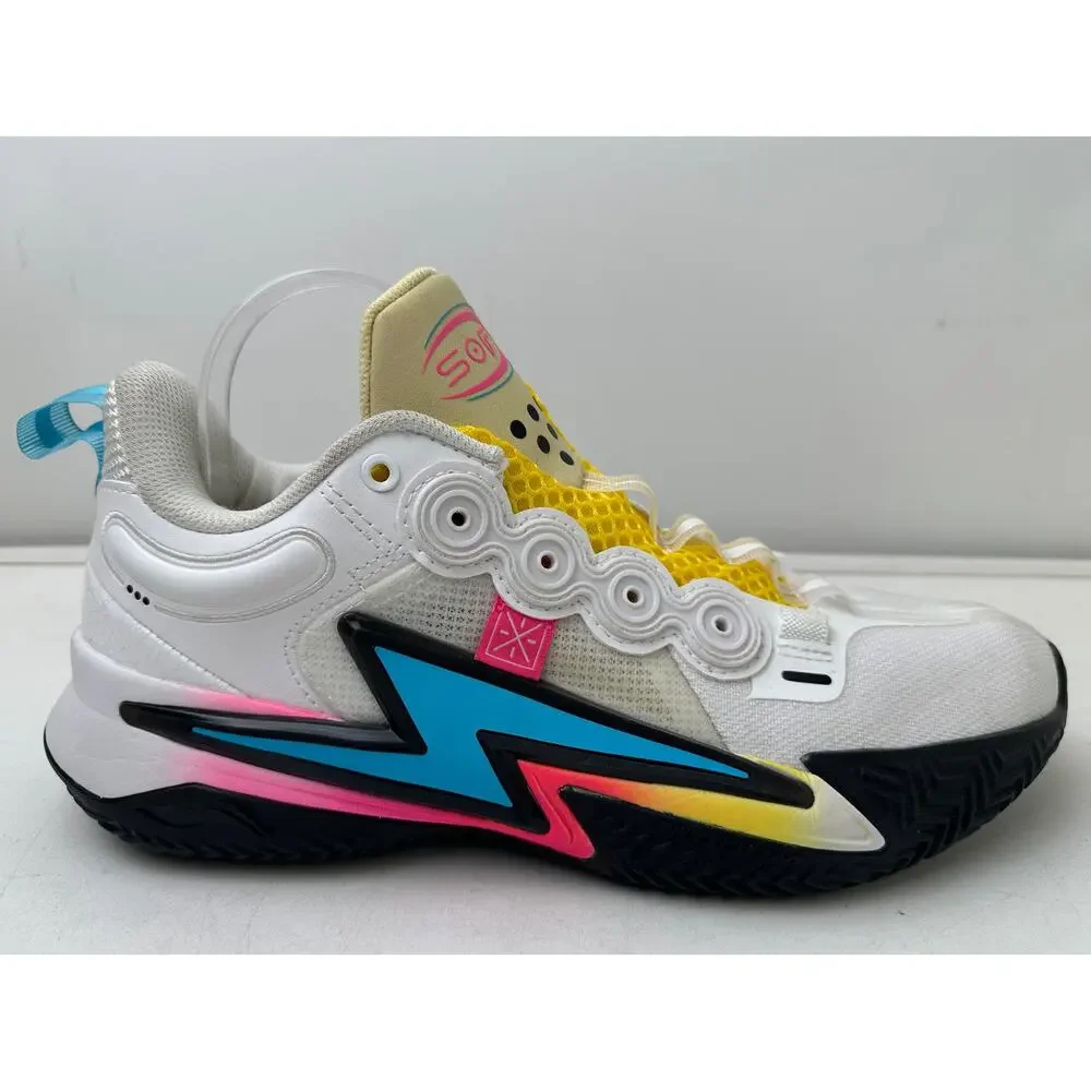 Li-Ning Wade Son of Flash 'Bright Yellow' Basketball Shoes - No Laces Men's Sz 9